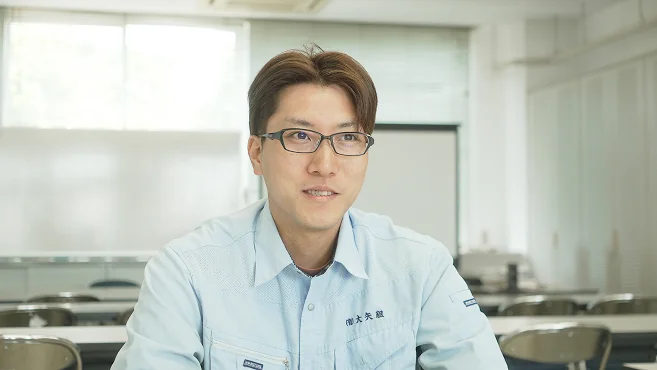 社員インタビューの様子