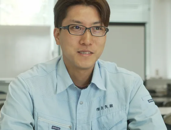 社員インタビューの様子