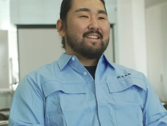 社員インタビューの様子