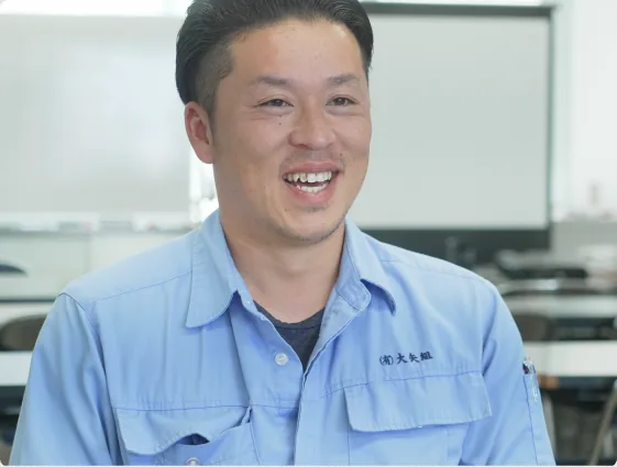 社員インタビューの様子